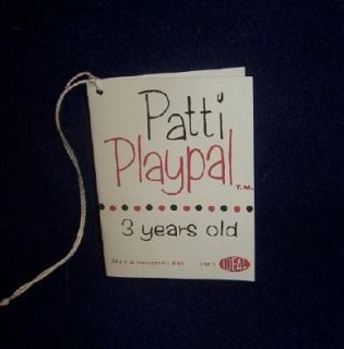 ideal patti playpal doll in Playpals