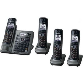   KX TG7642M + 2 Handset DECT 6.0+ Link to cell Bluetooth Cordless Phone