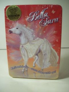   Collector Tin~White Horse~4 Packs of Cards~Sealed~M​ade In USA~37