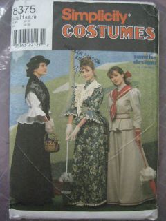 MARY POPPINS TITANIC PERIOD STAGE COSTUME PATTERN 8375
