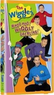 NEW THE WIGGLES WHOO HOO WIGGLY GREMLINS VHS VIDEO TAPE PLAYING 