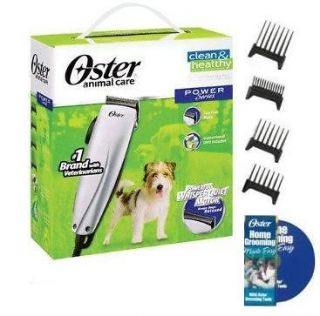 Oster pet DOG Clipper Adjust Quiet Veterinarian+DVD New