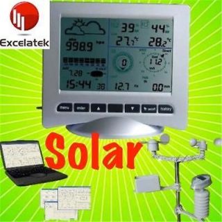 Solar Wireless Weather Station PRO with PC software NEW