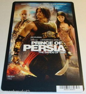 Backer Card for PRINCE OF PERSIA SANDS OF TIME Jake Gyllenhaal, Gemma 