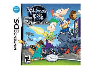 PHINEAS and FERB ACROSS the SECOND DIMENSION (NDS, DSi, 3DS, 2011 