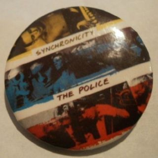 Vintage Synchronicity (Album by The Police) Pinback Button