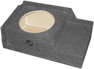10 SUBWOOFER MDF 99+ FS CHEVY GMC EXT CAB DOWNFIRING UNDERSEAT BOX 