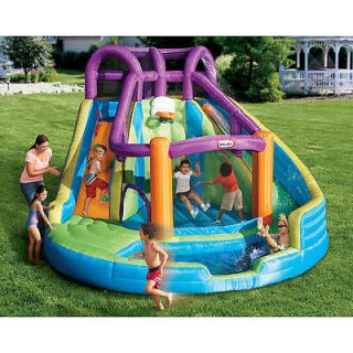 Little Tikes 12ft 2 in 1 Wet N Dry Bouncer with Blower Factory Sealed