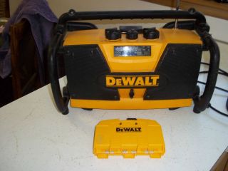 Dewalt DW911 Worksite Radio   No Battery   AUX Jack   Nicad Charger 