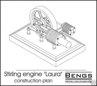 stirling engine plans in Tools, Supplies & Engines