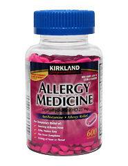 Kirkland Allergy Medicine Diphenhydramin​e HCl 25mg GENERIC BENADRYL 
