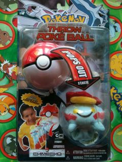 Pokemon Plush Chimecho Poke Ball Throw Action Figure Toy New in Pack 