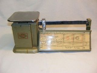 Vintage Triner Postal Scale AA 2   2 Pound Max   Works