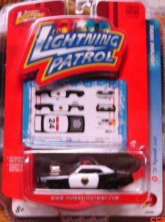 Johnny Lightning 1970 Plymouth Cuda Lightning Patrol Cop Car 1 Of 