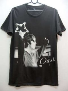 Oasis Liam Gallagher Noel Pop Britpop Rock T Shirt M