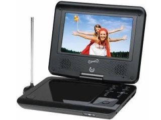 Supersonic SC 257 (SC257) 7 Portable DVD Player with Digitial TV 
