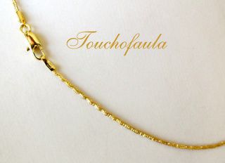 italy gold chain in Precious Metal without Stones