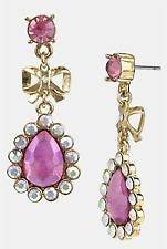   Johnson Official website marine Heart earrings Jewelry#BJ E40​Y