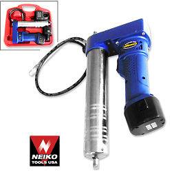 12V CORDLESS RECHARGEABLE GREASE GUN Home Power Tools