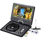 Wide Screen Portable DVD PLAYER With Game + Analog TV Functions