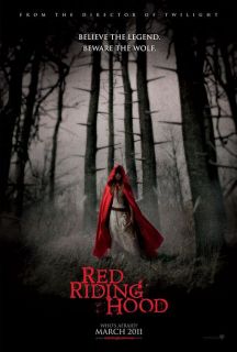 RED RIDING HOOD MOVIE POSTER 2 Sided ORIGINAL 27x40