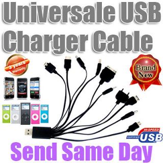   USB Cellphone Sync Charger Cable For iPad Sony Ericsson Xperia x10 PSP