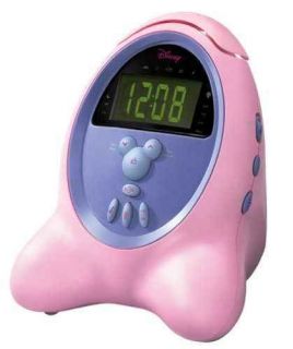 Disney Princess Digital AM/FM Alarm Clock Radio   5 Custom Alarms 