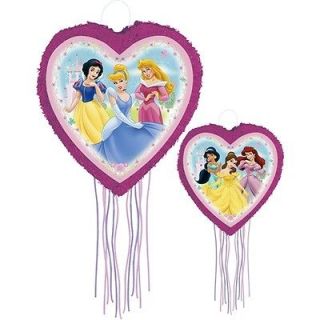 Disney Princess Party Supplies 17 Heart Shaped Pinata   1 Each