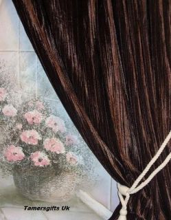 crushed velvet curtains in Curtains, Drapes & Valances