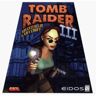 Tomb Raider 3 III PC New Sealed in Trapezoid Box Rare