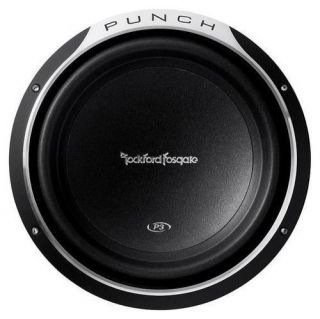   FOSGATE P3SD412 12 SUB SHALLOW PUNCH STAGE 3 DUAL 4 OHM CAR SUBWOOFER