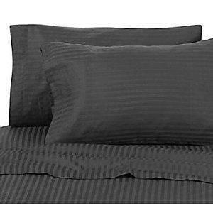 1200 Thread count 3 piece Stripe Duvet Cover and Shams Full/Queen/K 