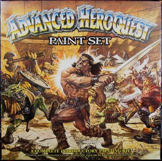   Citadel Advanced Heroquest Hero Quest Paint Set Long OP Unused NIB