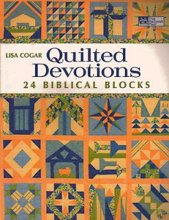   24 Biblical Blocks Bible Inspired Quilting Making Pattern Book