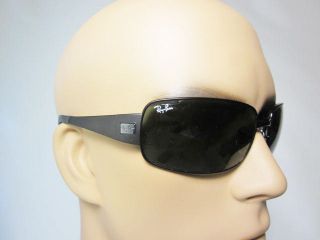 Ray Ban Sunglasses Matte Black  Lens:Gray Gree​n  RB3421 04 RB3421 