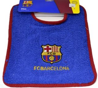 OFFICIAL FC BARCELONA BLUE PRINTED COTTON BABY BIB NEW GIFT XMAS