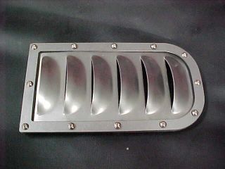 BOLT IN LOUVER KIT USA MADE 6 LOUVERS STEEL HOT ROD RAT JEEP TRUCKS 