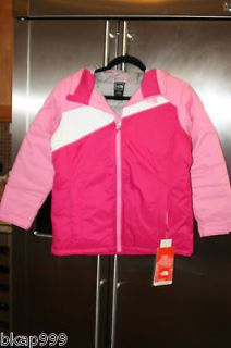 NWT North Face Girls Insulated Abernathy Waterproof Winter Jacket Pink 