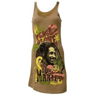   Marley   Peace Love Ladies Tank Dress Music Artist Band Ladies Clothes