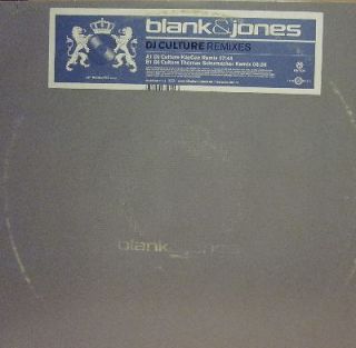 Blank & Jones(12Vinyl​)DJ Culture Remixes Kontor Records VG/VG