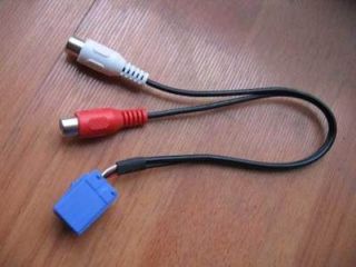 BLAUPUNKT 8 pin to rca aux input Audio cable iPod 