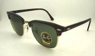 Authentic RAY BAN Clubmaster Sunglasses 3016   W0366 *NEW*