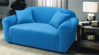   JERSEY SOFA STRETCH SLIPCOVER, COUCH COVER, FURNITURE SOFA LOVESEAT