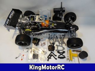   King Motor READY TO RUN 30.5cc Gas REV 2 speed Buggy HPI Baja 5B comp