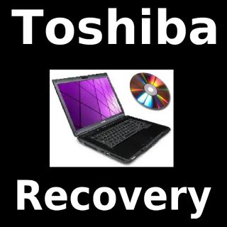 RECOVERY DISC for TOSHIBA SATELLITE ~ RECOVERY AND REPAIR SYSTEM DISC