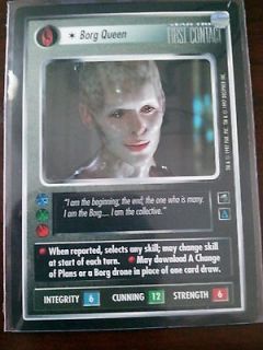 Star Trek CCG 1E First Contact Rare: BORG QUEEN (Universal Card 