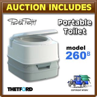   Porta Potti 260 260B Portable Toilet   RV Trailer Camper Potty Pottie