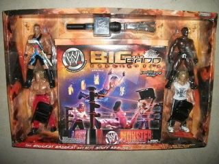 WWE/WWF 12 RINGSIDE REBELS OFFICIAL SCALE BIG & BAD COLLECTION W 