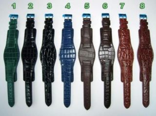 High Quality 20mm Leather Watch Band Tudor Submariner