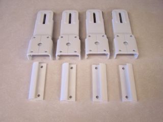 Pop Up Camper Roof Latch White (SET OF 4) White Catch 3